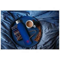 photo B Bottles Twin - Classic Blue - 500 ml - Double wall thermal bottle in 18/10 stainless steel 3